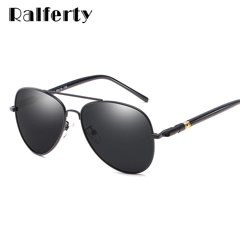 Ralferty Pilot Sunglasses Men Polarized UV400 High Quality Black Sun Glasses Driving Male Business Formal Brand Eyewear X109
Ralferty Pilot Sunglasses Men Polarized UV400 High Quality Black Sun Glasses Driving Male Business Formal Brand Eyewear X109