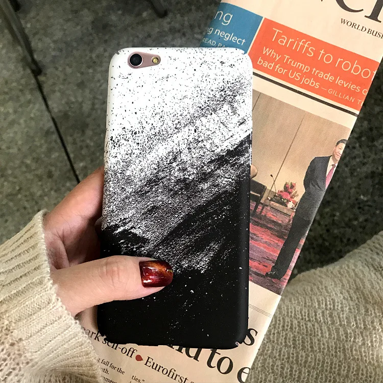 For iPhone6 6s 7 8 Plus X Case Art Style Black White Sand Painting Cover For Vivo V9 Y85 V7 X21 Oppo R15 Hard Back Case (E0919)
For iPhone6 6s 7 8 Plus X Case Art Style Black White Sand Painting Cover For Vivo V9 Y85 V7 X21 Oppo R15 Hard Back Case (E0919)