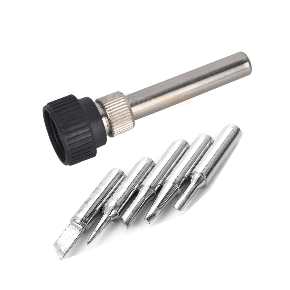 Electric Soldering Iron Cannula Casing Handle Adapter with Iron Tip 900M-T-I 900M-T-3C 900M-T-K For HAKKO 852D 936 937D 898D 907
Electric Soldering Iron Cannula Casing Handle Adapter with Iron Tip 900M-T-I 900M-T-3C 900M-T-K For HAKKO 852D 936 937D 898D 907