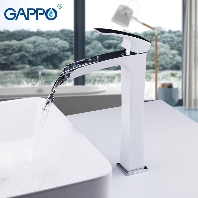GAPPO Basin Faucets chrome basin mixer bathroom faucet tap waterfall faucet water tap single handle brass tap faucet torneira
GAPPO Basin Faucets chrome basin mixer bathroom faucet tap waterfall faucet water tap single handle brass tap faucet torneira