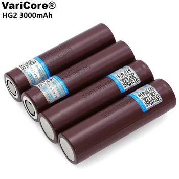 4PCS VariCore New Original HG2 18650 3000mAh battery HG2 3.6V discharge 20A, dedicated Electrical tools Power battery
4PCS VariCore New Original HG2 18650 3000mAh battery HG2 3.6V discharge 20A, dedicated Electrical tools Power battery