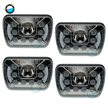 4pcs 5'' x 7'' Rectangular LED Headlight hi/lo Beam DRL Headlamp Silver For Jeep Wrangler JK Trucks YJ CJ TJ MJ Projector Lens.
4pcs 5'' x 7'' Rectangular LED Headlight hi/lo Beam DRL Headlamp Silver For Jeep Wrangler JK Trucks YJ CJ TJ MJ Projector Lens.