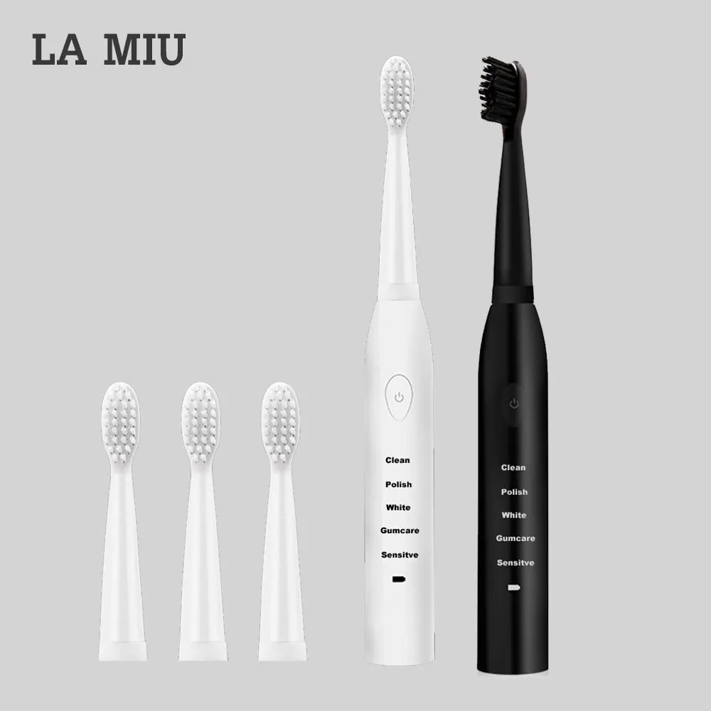 Powerful 31000 times/min Sonic Electric Toothbrush Timer Eight DuPont Heads*3 Ultrasonic Whitening Teeth Wireless Oral Hygiene
Powerful 31000 times/min Sonic Electric Toothbrush Timer Eight DuPont Heads*3 Ultrasonic Whitening Teeth Wireless Oral Hygiene