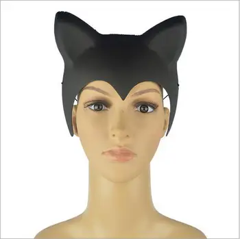 Funny Mask Anonymous Animal Party White Plastic Villus Arctic Cat Mask Cosplay Party Upper Head Halloween Masks Catwomen mask 
Funny Mask Anonymous Animal Party White Plastic Villus Arctic Cat Mask Cosplay Party Upper Head Halloween Masks Catwomen mask