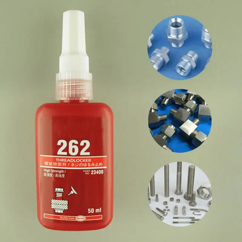 1PC 50ML Metal Screw Glue Cylindrical Retainer Locking Adhesive Anaerobic Adhesive Thermal Strength High-strength Thread Locker
1PC 50ML Metal Screw Glue Cylindrical Retainer Locking Adhesive Anaerobic Adhesive Thermal Strength High-strength Thread Locker