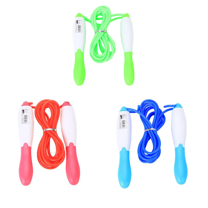 Jump Ropes with Counter Foam Handles Sports Fitness Adjustable Skipping Wire for Kids Men Women Weight Loss Training Exercise
Jump Ropes with Counter Foam Handles Sports Fitness Adjustable Skipping Wire for Kids Men Women Weight Loss Training Exercise