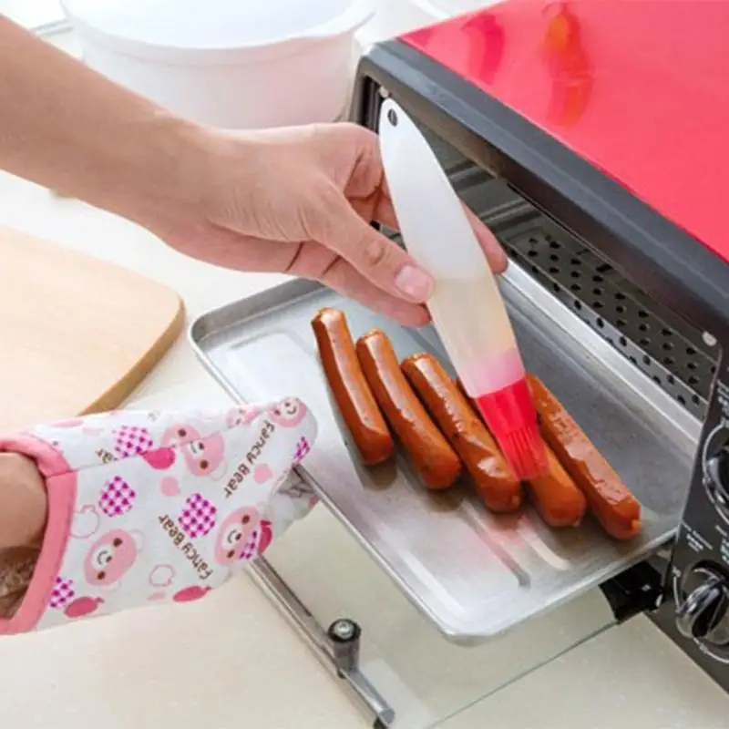 Silicone Oil Brush Baking Brushes Liquid Oil Pen Cake Butter Bread Pastry Brush BBQ Utensil Safety Basting Brush Kitchen Tools
Silicone Oil Brush Baking Brushes Liquid Oil Pen Cake Butter Bread Pastry Brush BBQ Utensil Safety Basting Brush Kitchen Tools