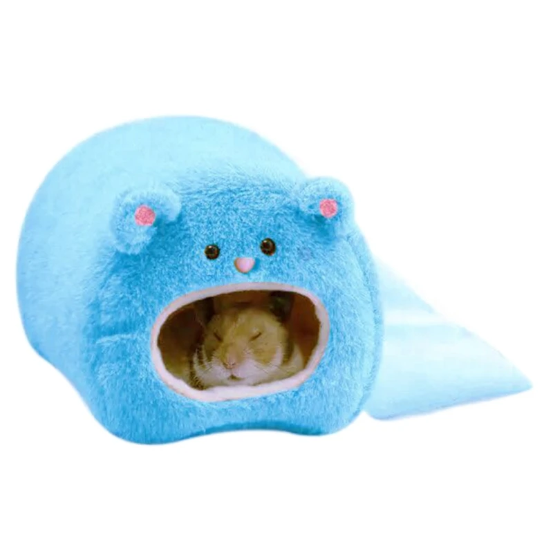 Hamster Rats Winter Warm Fleece Hanging Cage Hammock Cute Bear House with Bed Mat for Small Furry Animals
Hamster Rats Winter Warm Fleece Hanging Cage Hammock Cute Bear House with Bed Mat for Small Furry Animals