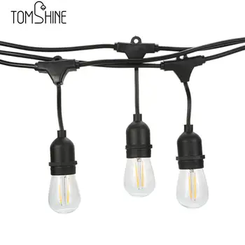 Tomshine String Light Kit AC230V 22.5W 49.9FT E27 Base ST45/S14 15PCS LED Filament Bulb Waterproof for Birthday Party Wedding
Tomshine String Light Kit AC230V 22.5W 49.9FT E27 Base ST45/S14 15PCS LED Filament Bulb Waterproof for Birthday Party Wedding