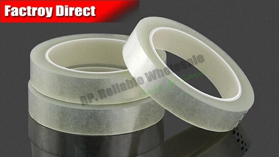 66 meters/roll, 2x 5mm wide Transparent Isolate Mylar Tape Anti-Flame, Voltage Withstand for Coil Wrap
66 meters/roll, 2x 5mm wide Transparent Isolate Mylar Tape Anti-Flame, Voltage Withstand for Coil Wrap