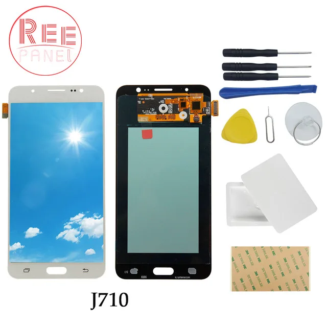 ORIGINAL 5.5'' Super AMOLED LCD for SAMSUNG Galaxy J7 2016 LCD Display J710 J710F Touch Screen For J710 Display LCD
ORIGINAL 5.5'' Super AMOLED LCD for SAMSUNG Galaxy J7 2016 LCD Display J710 J710F Touch Screen For J710 Display LCD