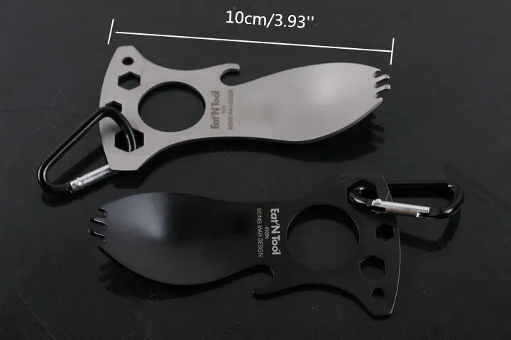 Eat'N Multi Tool Spoon Scoop 440 Blade Multi Spoon Fork Tableware Sets Outdoor Treval Tools Best Gift
Eat'N Multi Tool Spoon Scoop 440 Blade Multi Spoon Fork Tableware Sets Outdoor Treval Tools Best Gift