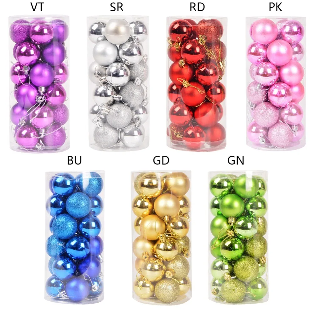 Foam Balls Plastic Styrofoam Ball Color Plated Balls Christmas