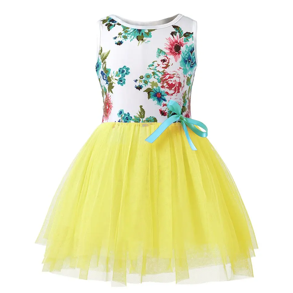 Girls Vintage Floral Dress (14)