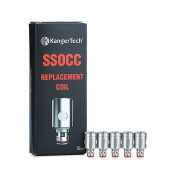 Original 5pcs KangerTech New SSOCC Replacement Coil for Subtank/TOPTANK/NEBOX 0.15ohm/ 0.2ohm/ 0.5ohm/ 1.2ohm/ SS 0.5ohm Coils
Original 5pcs KangerTech New SSOCC Replacement Coil for Subtank/TOPTANK/NEBOX 0.15ohm/ 0.2ohm/ 0.5ohm/ 1.2ohm/ SS 0.5ohm Coils