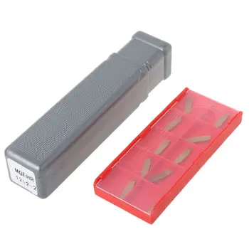 1Set MGEHR1212 External Grooving Tool Holder with Carbide Inserts Lathe Cutter Plate Lathe Turning Parting Tool Set
1Set MGEHR1212 External Grooving Tool Holder with Carbide Inserts Lathe Cutter Plate Lathe Turning Parting Tool Set