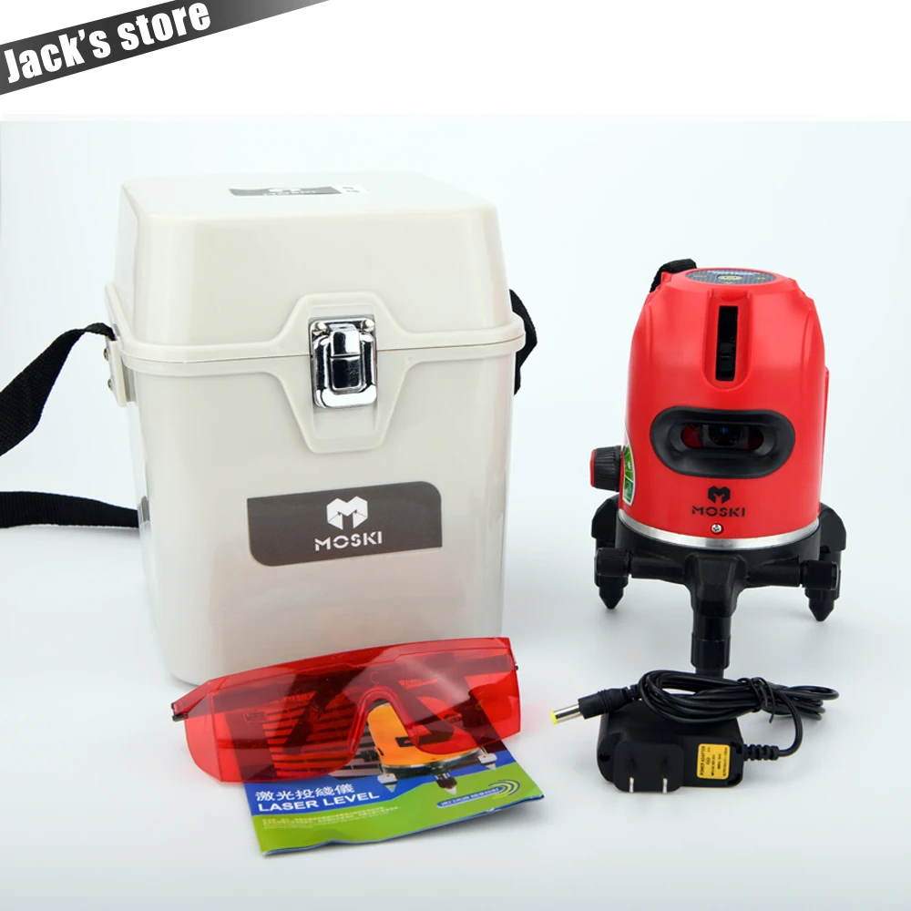 MOSKI ,5 laser lines 6 points laser level,work with power bank,360 degrees rotary tilt slash available auto line laser level
MOSKI ,5 laser lines 6 points laser level,work with power bank,360 degrees rotary tilt slash available auto line laser level