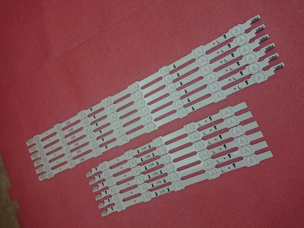 New 12 PCS LED strip for Samsung UA48HU5900J UA48HU5900 2014SVS_UHD_48_3228 L08 R05 LM41-00088T 00088S DUGE-480DCB-R4 480DCA
New 12 PCS LED strip for Samsung UA48HU5900J UA48HU5900 2014SVS_UHD_48_3228 L08 R05 LM41-00088T 00088S DUGE-480DCB-R4 480DCA