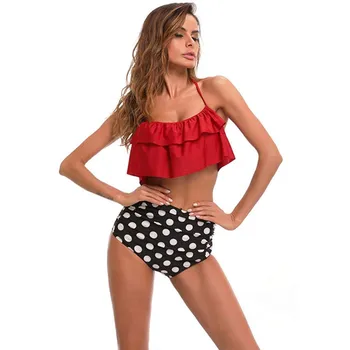 hirigin new fashion Women's Sets Push Up Padded swimwear Set female High Waisted short top and shorts ladies ruffles Swimwear
hirigin new fashion Women's Sets Push Up Padded swimwear Set female High Waisted short top and shorts ladies ruffles Swimwear
