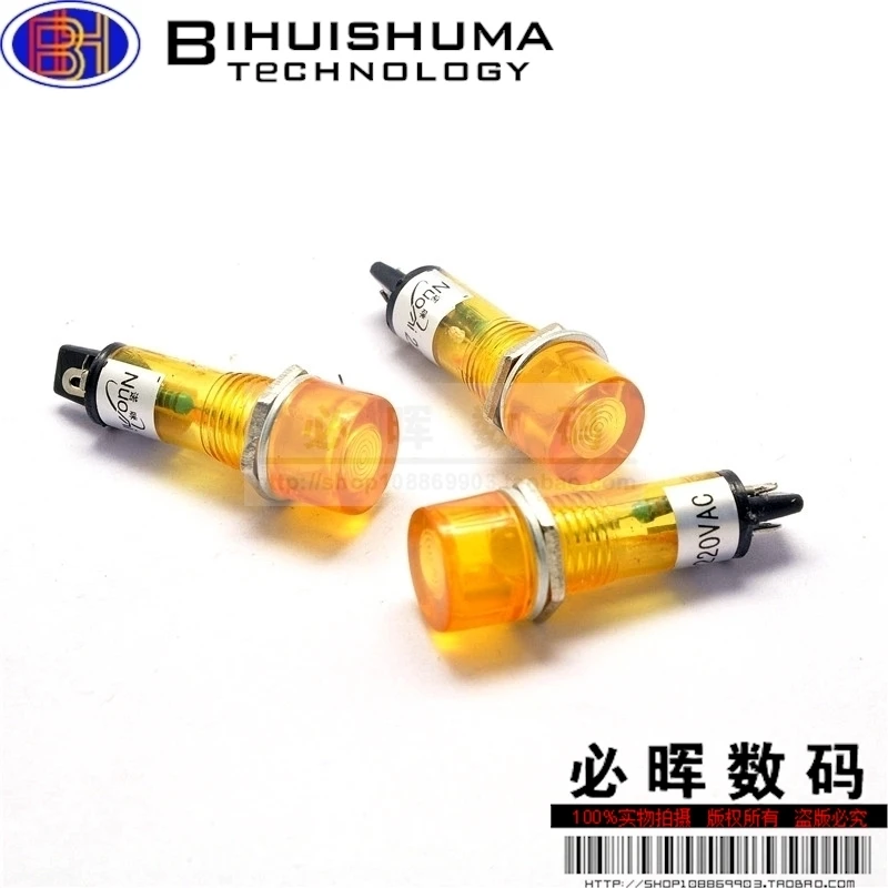 Free shipping 10PCS 220V 10mm yellow LED Power Indicator Signal Light /Small signal power XD10-3
Free shipping 10PCS 220V 10mm yellow LED Power Indicator Signal Light /Small signal power XD10-3