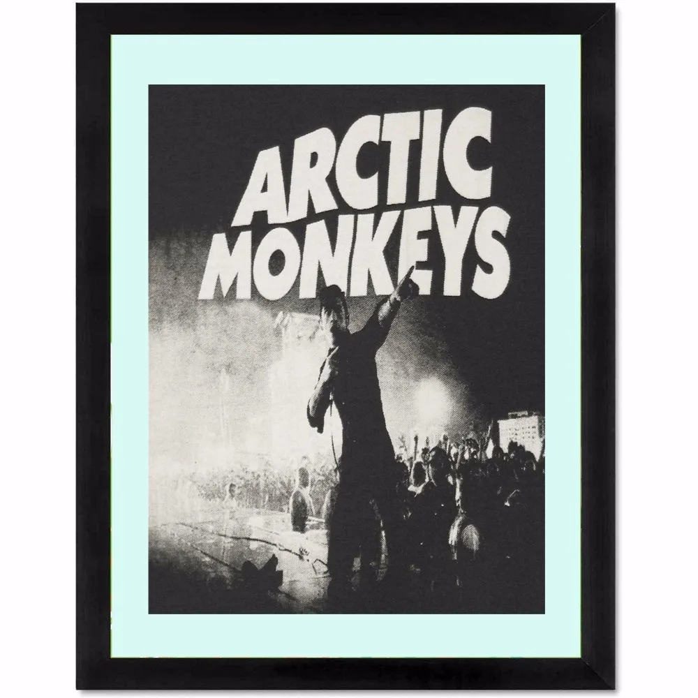 Arctic Monkeys современный постер художественные настенные картины шелковая ткань
