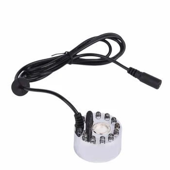 Multi-use Ultrasonic Mist Maker 12 LED Colorful Light Fogger Purify Water Fountain Pond Indoor Outdoor 1A/24V ABS Easy To Operat
Multi-use Ultrasonic Mist Maker 12 LED Colorful Light Fogger Purify Water Fountain Pond Indoor Outdoor 1A/24V ABS Easy To Operat
