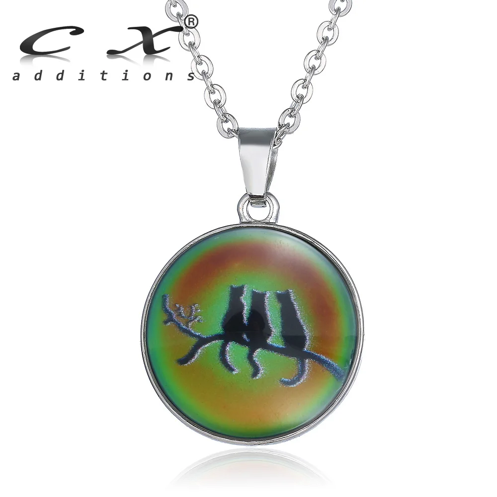 VisionMood Leopard 3 Cats Pendant Neckalce Mood Choker Necklace Mood Temperature Change Color Feeling Emotional Color Woman Girl
VisionMood Leopard 3 Cats Pendant Neckalce Mood Choker Necklace Mood Temperature Change Color Feeling Emotional Color Woman Girl