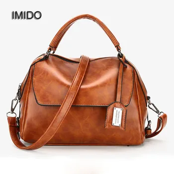 IMIDO 2019 Luxury Designer Women Bags Handbag Tote Crossbody Shoulder Soft Leather Ladies Female Bag Bolsas Brown Pink HDG036
IMIDO 2019 Luxury Designer Women Bags Handbag Tote Crossbody Shoulder Soft Leather Ladies Female Bag Bolsas Brown Pink HDG036