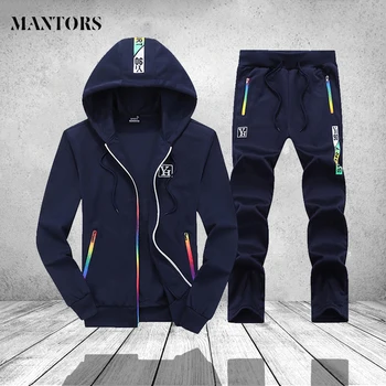 Casual Tracksuit Men Set Autumn Winter Luxury Sportswear Suit For Man Clothing Track Suits Men's Hooded Two Pieces Hoodies Sets
Casual Tracksuit Men Set Autumn Winter Luxury Sportswear Suit For Man Clothing Track Suits Men's Hooded Two Pieces Hoodies Sets