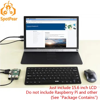 Raspberry Pi 15.6inch Touch Monitor display+EU adapter ,for computer mini PC FHD Monitor
Raspberry Pi 15.6inch Touch Monitor display+EU adapter ,for computer mini PC FHD Monitor