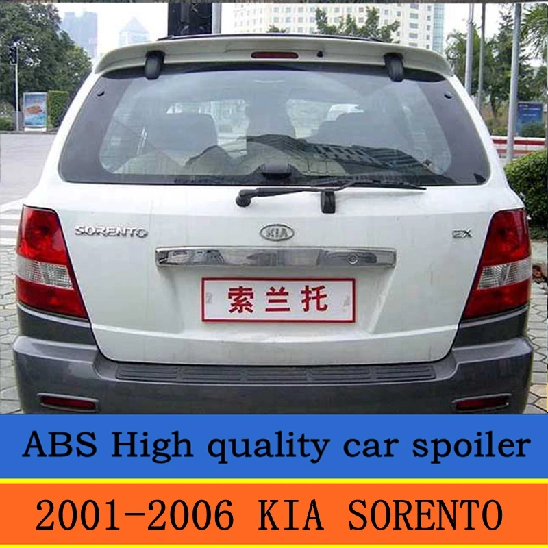 ABS high quality Double clip door style spoiler 2001 2002 2003 2004 2005 2006 for kia Sorento primer or any color spoilers
ABS high quality Double clip door style spoiler 2001 2002 2003 2004 2005 2006 for kia Sorento primer or any color spoilers
