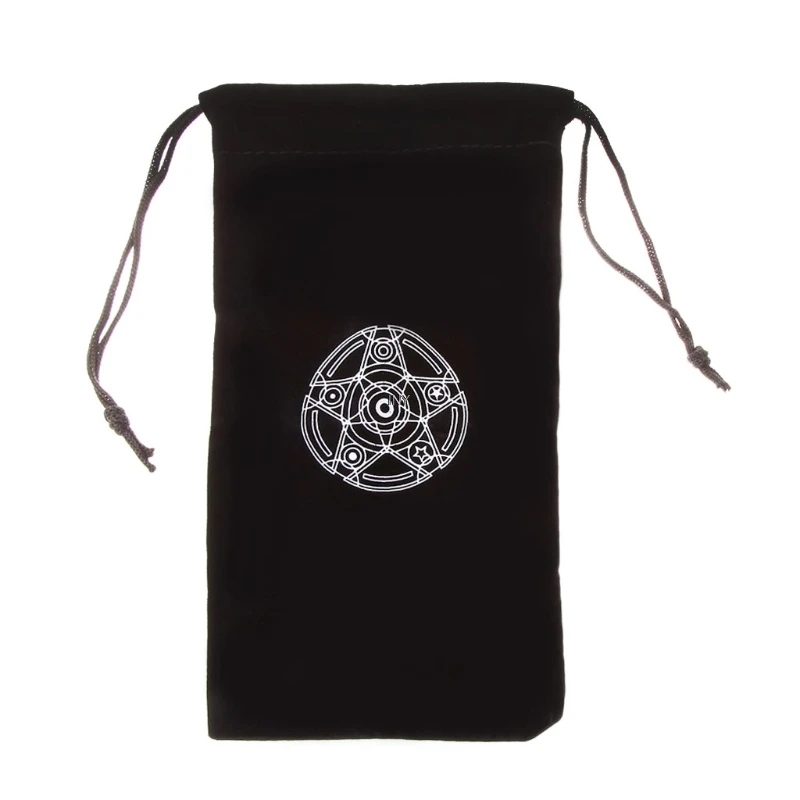 Velvet Pentagram Tarot Card Storage Bag Toy Jewelry Home Mini Drawstring Package INY
Velvet Pentagram Tarot Card Storage Bag Toy Jewelry Home Mini Drawstring Package INY