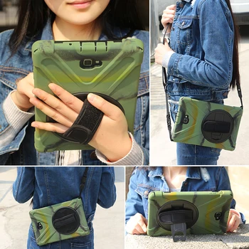 Case with Shoulder and Hand Strap for Samsung Galaxy Tab A 10.1 inch SM-P580 P585 Tablet Drop Resistance PC Back Cover + Stylus
Case with Shoulder and Hand Strap for Samsung Galaxy Tab A 10.1 inch SM-P580 P585 Tablet Drop Resistance PC Back Cover + Stylus