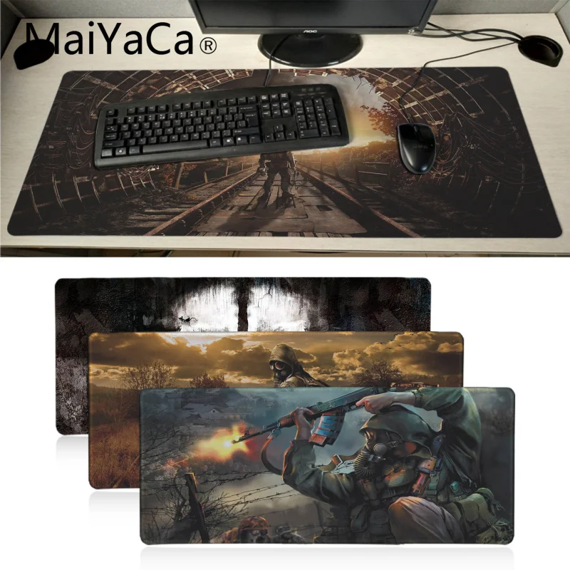Maiyaca stalker game Gas mask Mouse Durable Desktop Mousepad Large Lockedge alfombrilla gaming Mouse pad gamer PC Computer mat
Maiyaca stalker game Gas mask Mouse Durable Desktop Mousepad Large Lockedge alfombrilla gaming Mouse pad gamer PC Computer mat