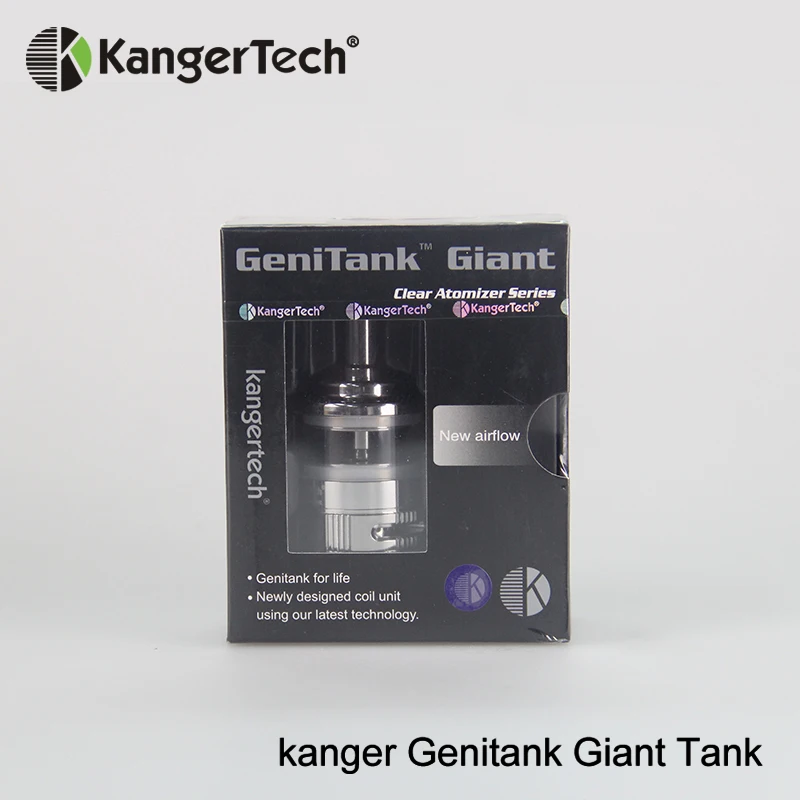 Hot sale 100% Original Kangertech Genitank Giant Tank Atomizer electronic Dual Coil 4.5ml Airflow Control Kangertech tank
Hot sale 100% Original Kangertech Genitank Giant Tank Atomizer electronic Dual Coil 4.5ml Airflow Control Kangertech tank