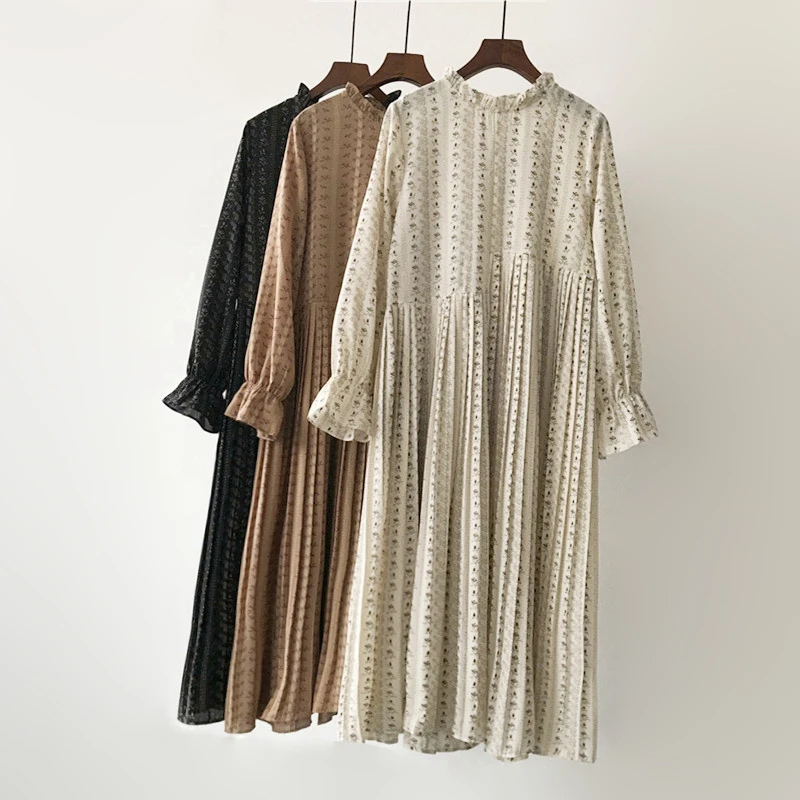 Daily Apparel Women Long Sleeve 2019 Spring Fashion Irregular Waist Ruffle Stand Neck Floral Print Pleated Midi Chiffon Dress
Daily Apparel Women Long Sleeve 2019 Spring Fashion Irregular Waist Ruffle Stand Neck Floral Print Pleated Midi Chiffon Dress