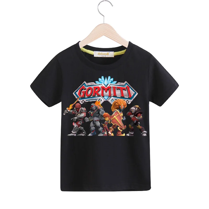 New Arrivals Gormiti Game Tee Top For Kids Clothing Children Summer Short Sleeve T-shirts Costume Boy Girls Casual Tshirts TX166 (9)
