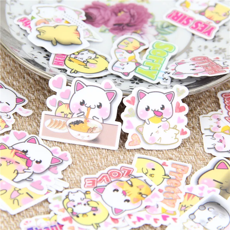 40 Pcs/lot Cat English Situation DIY Decorative paper Sticker Decal For Phone Car Laptop Album diary Backpack Kids Toy Stickers
40 Pcs/lot Cat English Situation DIY Decorative paper Sticker Decal For Phone Car Laptop Album diary Backpack Kids Toy Stickers