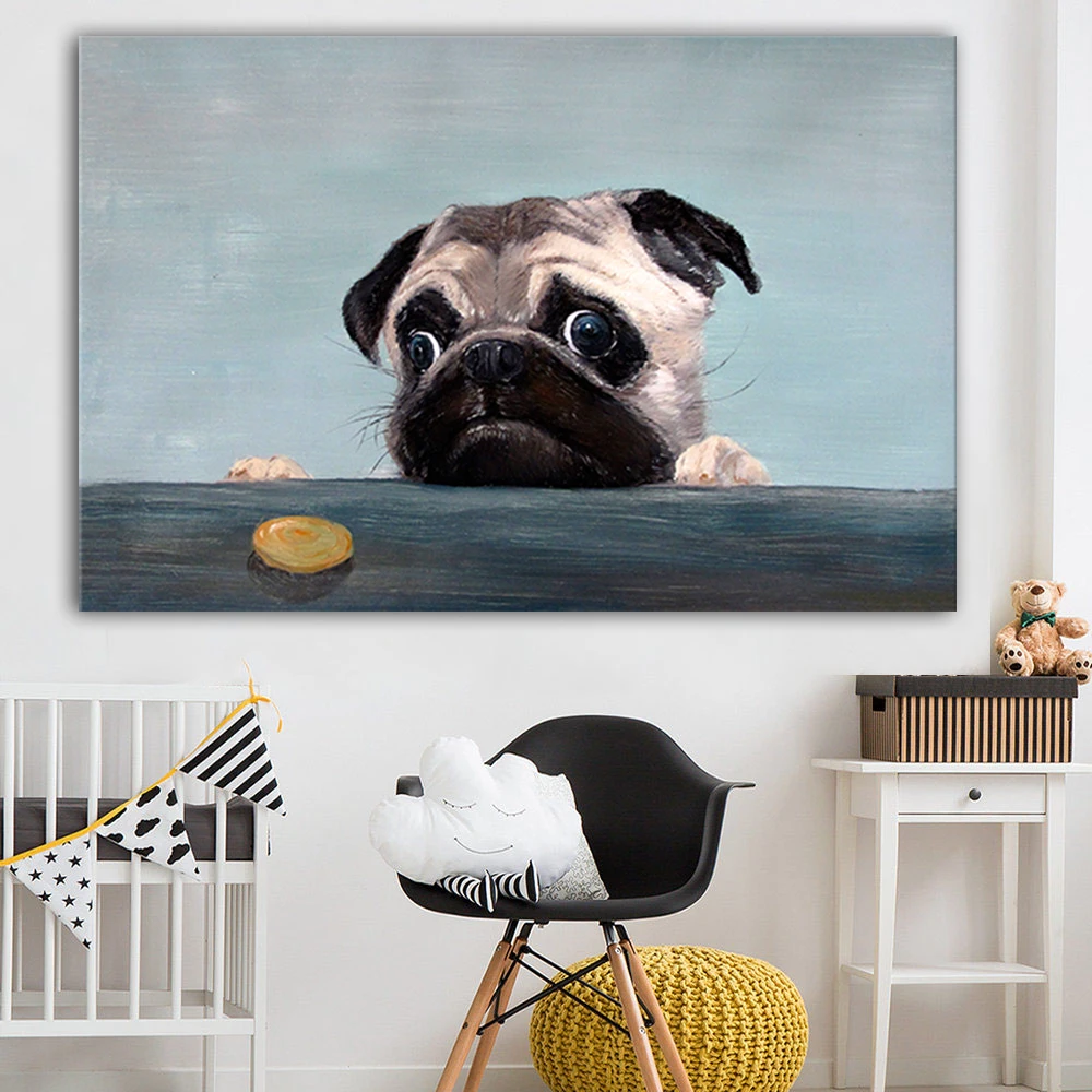 DDWW Wall Art Picture Canvas Print Animal Painting The Puppy For Living Room Home Decor No Frame
DDWW Wall Art Picture Canvas Print Animal Painting The Puppy For Living Room Home Decor No Frame