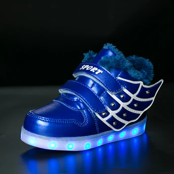 Warm like home 2018 New 25-37 USB Charger Glowing Sneakers Led Children Lighting Shoes Boys Girls Add cotton Luminous Sneaker
Warm like home 2018 New 25-37 USB Charger Glowing Sneakers Led Children Lighting Shoes Boys Girls Add cotton Luminous Sneaker