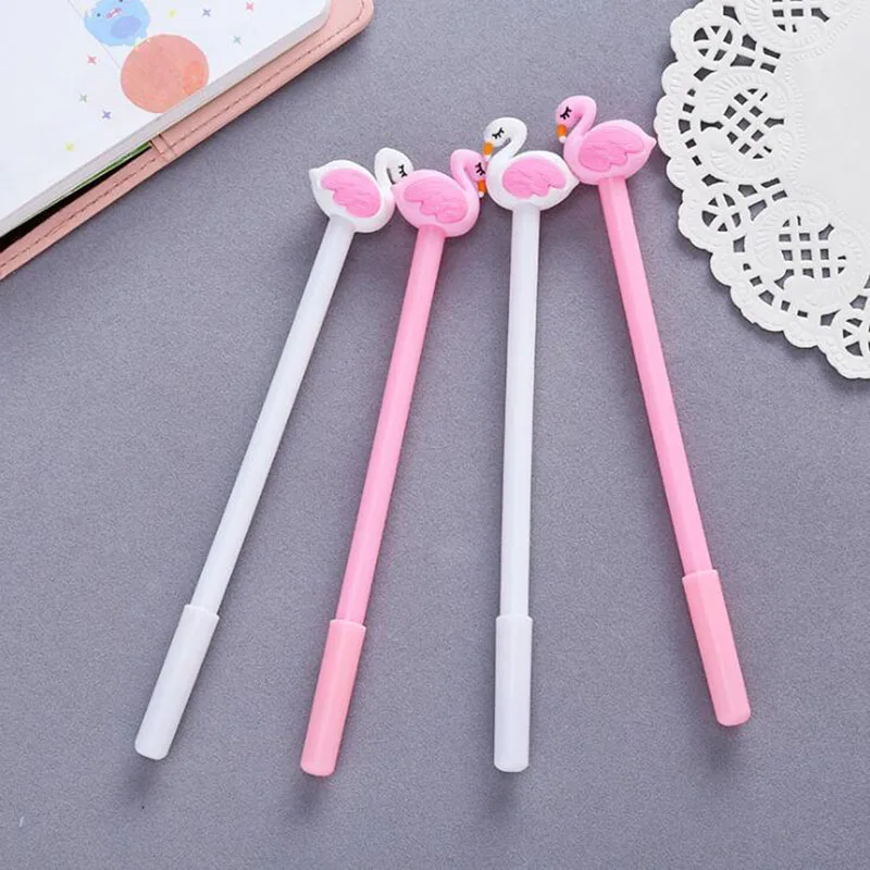 Cute Pretty Flamingo Swans Handle Gel Kawaii Stationery Pen Material Office For Writing Tools School Supplies 2pc
Cute Pretty Flamingo Swans Handle Gel Kawaii Stationery Pen Material Office For Writing Tools School Supplies 2pc