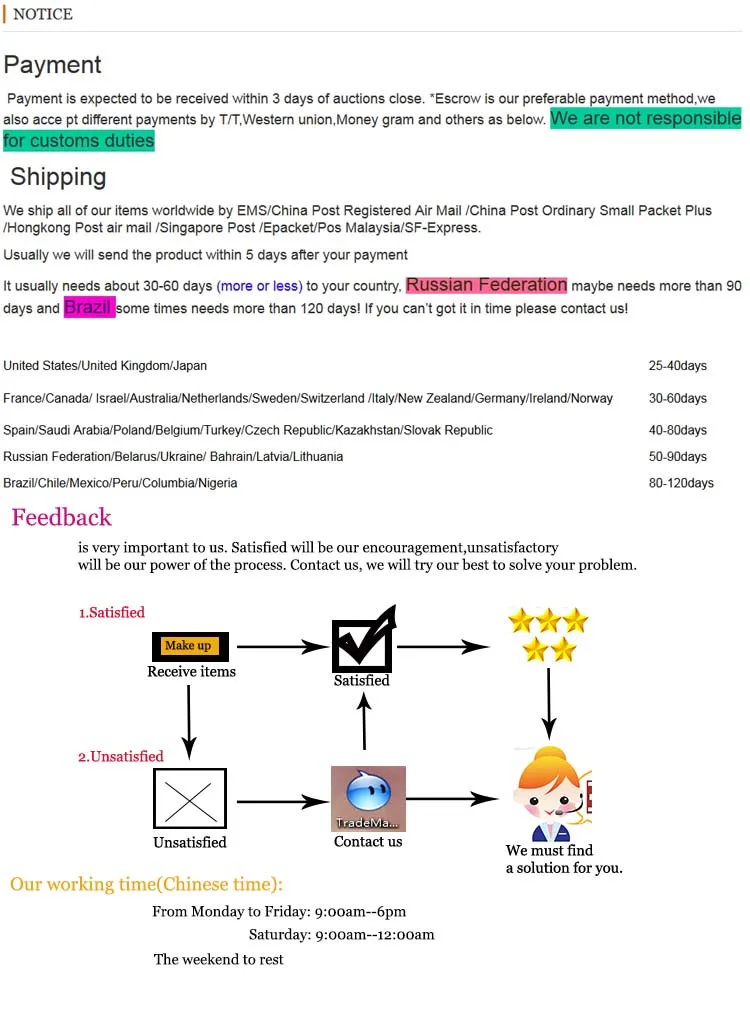 seller service