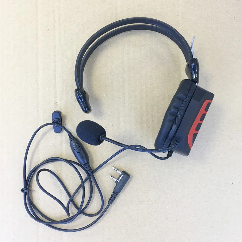 over head headphone Flexible Boom Mic K plug volume control for Kenwood Baofeng Wouxun Puxing TYT Quansheng etc walkie talkie
over head headphone Flexible Boom Mic K plug volume control for Kenwood Baofeng Wouxun Puxing TYT Quansheng etc walkie talkie