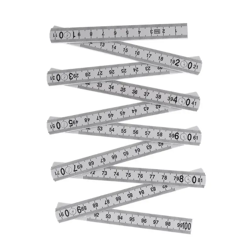 1M 2M 10-parts Folding Carpenters Ruler Lightweight Compact Measuring Stick Slide Fold Up for Woodworking
1M 2M 10-parts Folding Carpenters Ruler Lightweight Compact Measuring Stick Slide Fold Up for Woodworking