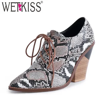 WETKISS Snake Skin Pu Pumps Women Wedges High Heels Pumps Pointed Toe Shoes Female Party Emboss Shoes Ladies 2020 Plus Size 44
WETKISS Snake Skin Pu Pumps Women Wedges High Heels Pumps Pointed Toe Shoes Female Party Emboss Shoes Ladies 2020 Plus Size 44