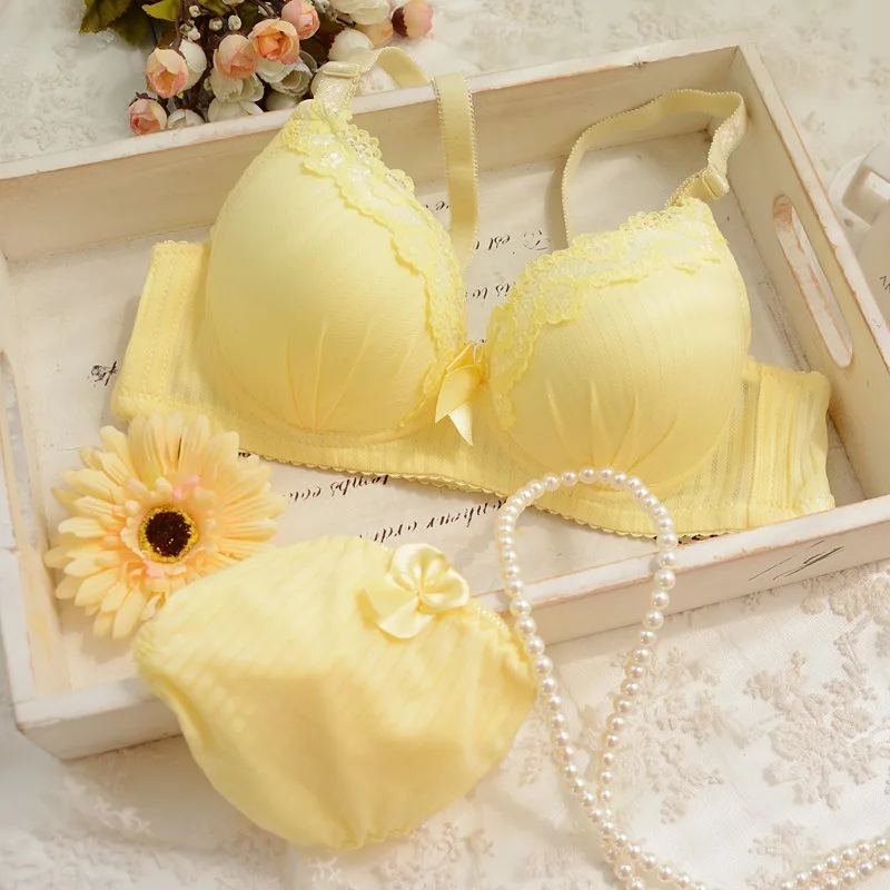 Fashion girls underwear lace comfortable bra teenager trainning bra+briefs young girl bra set underwear
Fashion girls underwear lace comfortable bra teenager trainning bra+briefs young girl bra set underwear