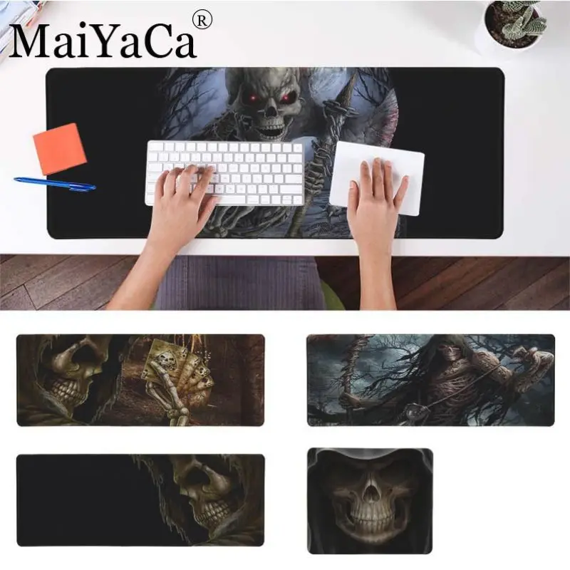 MaiYaCa Non Slip PC Grim reaper skull skeleton PC Mouse Mat Gaming Mousepad for cs dota 2 LOL gaming mouse pad free mouse pad
MaiYaCa Non Slip PC Grim reaper skull skeleton PC Mouse Mat Gaming Mousepad for cs dota 2 LOL gaming mouse pad free mouse pad