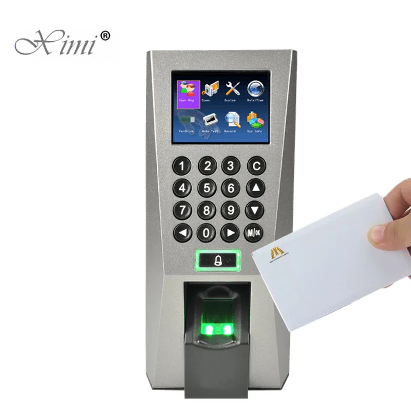 ZK F18 Fingerprint Access Control System Door Access Control Panel Access Controller With Time Attendance And MF IC Card Reader
ZK F18 Fingerprint Access Control System Door Access Control Panel Access Controller With Time Attendance And MF IC Card Reader