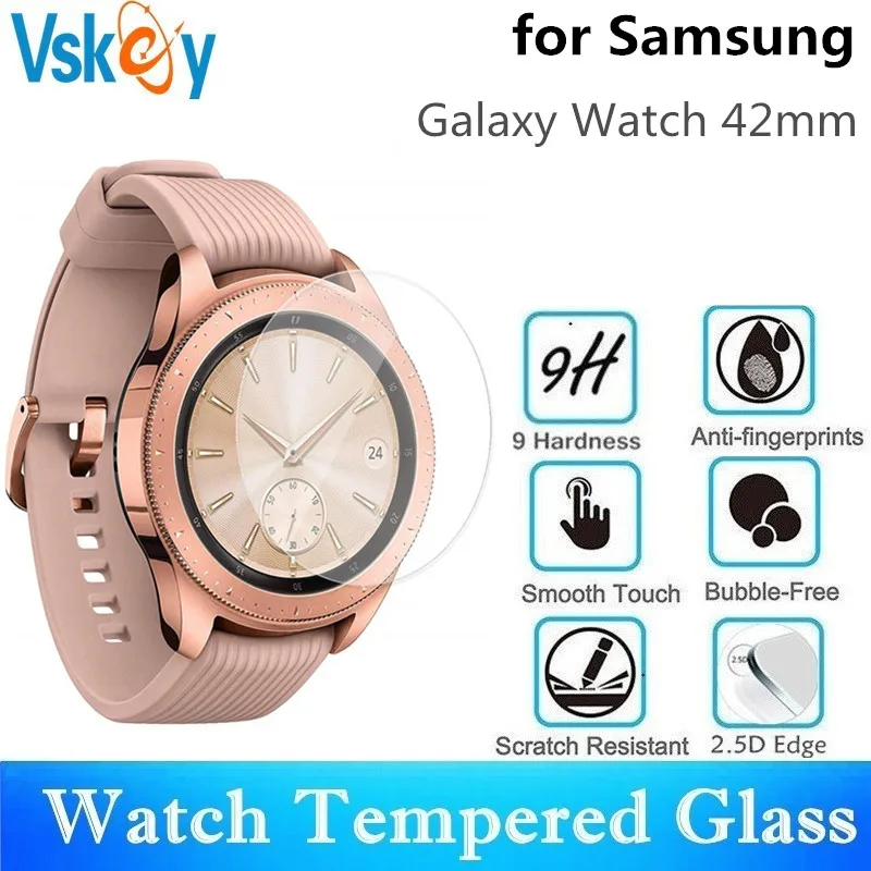 VSKEY 100pcs Tempered Glass For Samsung Galaxy Watch 42mm Round SmartWatch Screen Protector Diameter 30.5mm Protective Film
VSKEY 100pcs Tempered Glass For Samsung Galaxy Watch 42mm Round SmartWatch Screen Protector Diameter 30.5mm Protective Film