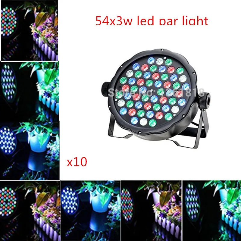 Eyourlife DJ Disco Lighting Par Led 54x3W led RGBW Stage Par Light DMX Controller led par light (10pcs/lot)
Eyourlife DJ Disco Lighting Par Led 54x3W led RGBW Stage Par Light DMX Controller led par light (10pcs/lot)